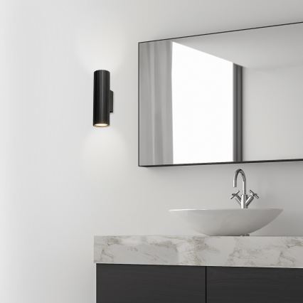 Brilagi - Wandleuchte CRISPINA, 2xGU10/10W/230V, 20 cm, schwarz