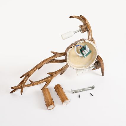 Brilagi - Wandleuchte DEER 2xE14/10W/230V Geweih