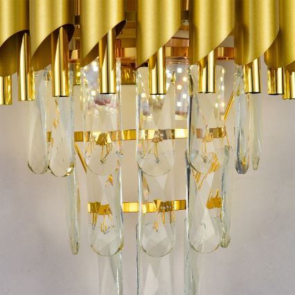 Brilagi - Wandleuchte ECLIPSE 2xE14/10W/230V goldfarben