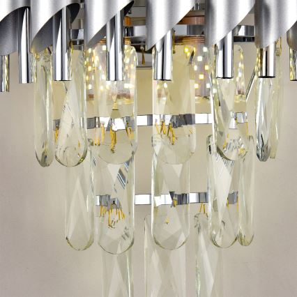 Brilagi - Wandleuchte ECLIPSE 2xE14/10W/230V silber