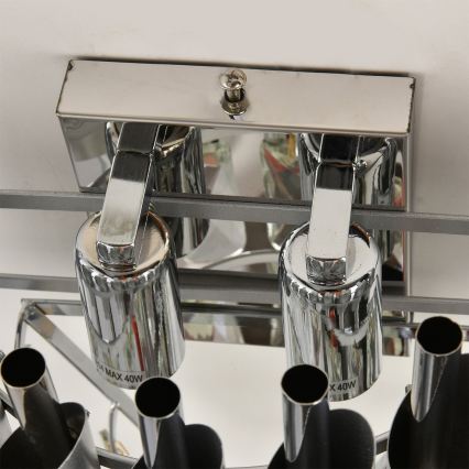 Brilagi - Wandleuchte ECLIPSE 2xE14/10W/230V silber