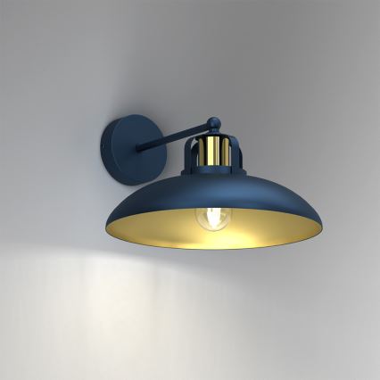 Brilagi - Wandleuchte FLAMENGO 1xE27/60W/230V blau