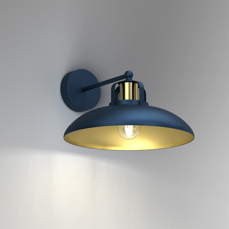 Brilagi - Wandleuchte FLAMENGO 1xE27/60W/230V blau