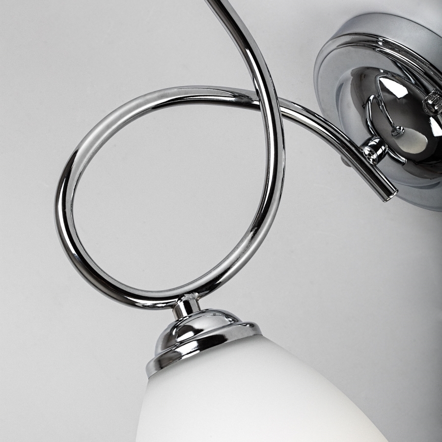 Brilagi - Wandleuchte FRED 1xE27/60W/230V glänzender Chrom