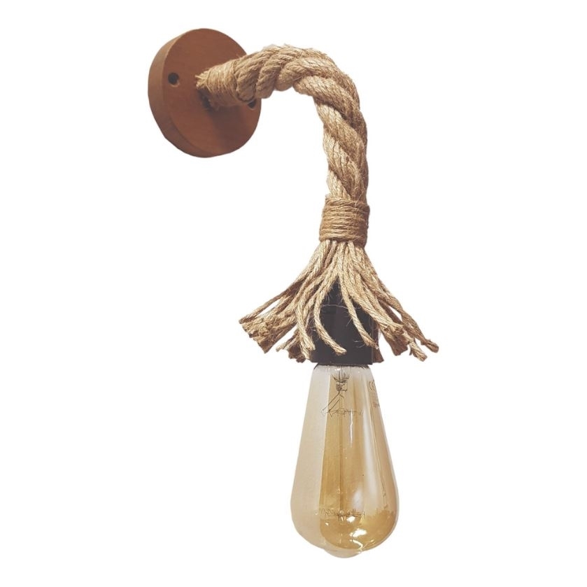 Brilagi - Wandleuchte KOS 1xE27/60W/230V Buche