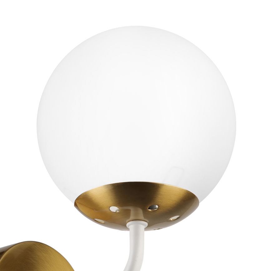 Brilagi - Wandleuchte MALIVA 1xE14/15W/230V gold/weiß