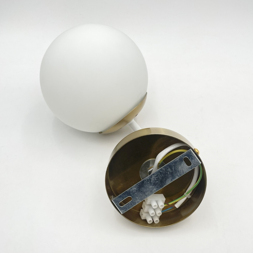 Brilagi - Wandleuchte MALIVA 1xE14/15W/230V gold/weiß