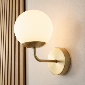 Brilagi - Wandleuchte MALIVA 1xE14/15W/230V gold/weiß