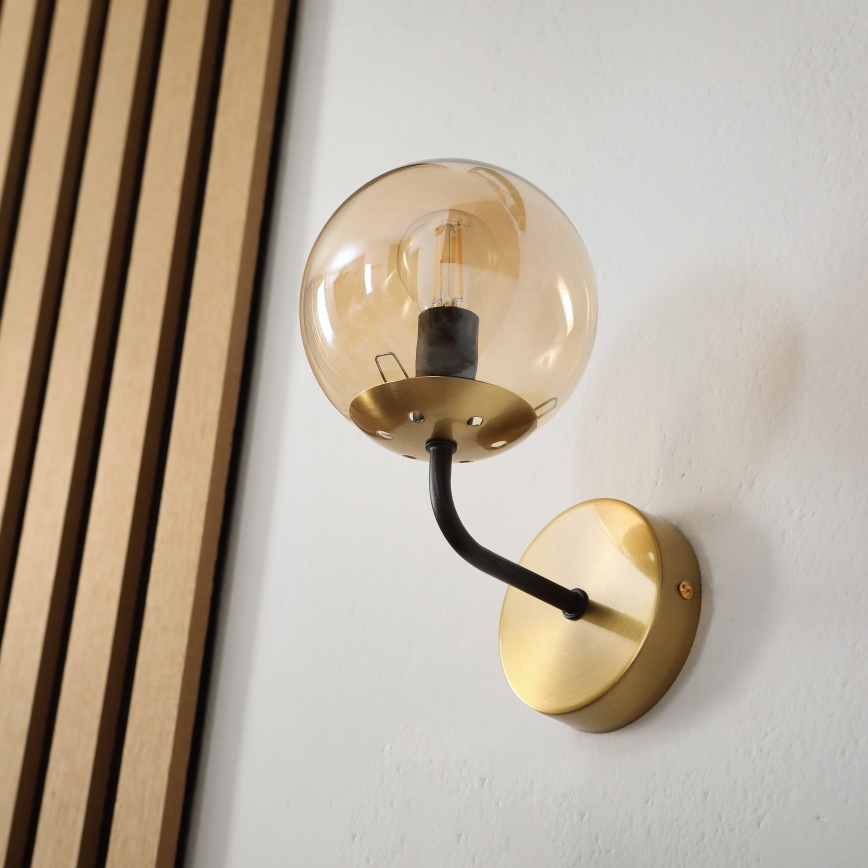 Brilagi - Wandleuchte MALIVA 1xE14/15W/230V goldfarben