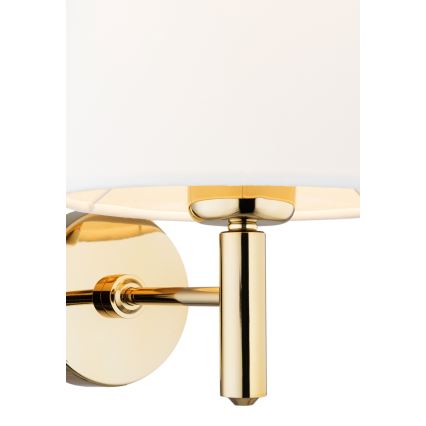 Brilagi - Wandleuchte MONTE 1xE27/15W/230V creme/gold