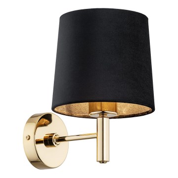 Brilagi - Wandleuchte MONTE 1xE27/15W/230V schwarz/gold