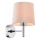 Brilagi - Wandleuchte MONTE 1xE27/60W/230V beige/glänzender Chrom