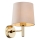 Brilagi - Wandleuchte MONTE 1xE27/60W/230V beige/goldfarben