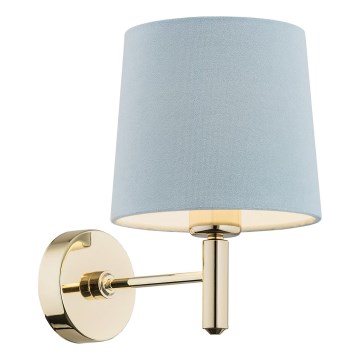 Brilagi - Wandleuchte MONTE 1xE27/60W/230V blau/gold