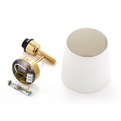 Brilagi - Wandleuchte MONTE 1xE27/60W/230V creme/gold