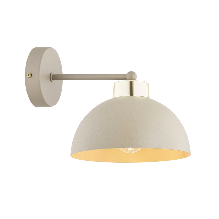 Brilagi - Wandleuchte MOON 1xE27/60W/230V beige/gold
