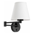 BRILAGI - Wandleuchte NUBILA 1xE27/15W/230V weiß/schwarz