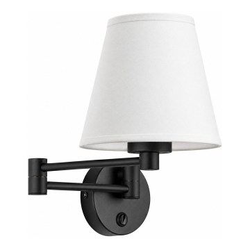 BRILAGI - Wandleuchte NUBILA 1xE27/15W/230V weiß/schwarz