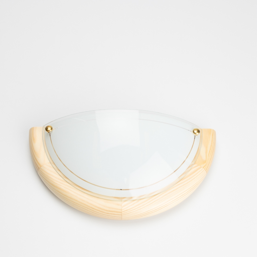 Brilagi - Wandleuchte ORBIS 1x E27/60W/230V 30 cm Kiefer