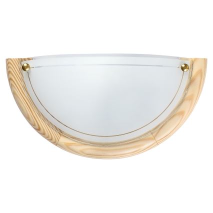 Brilagi - Wandleuchte ORBIS 1x E27/60W/230V 30 cm Kiefer