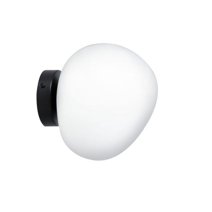 BRILAGI - Wandleuchte PEBBLES 1xE27/40W/230V Ø 20 cm schwarz