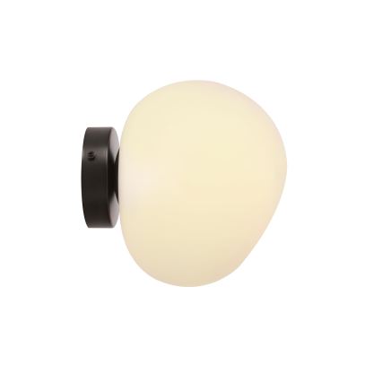 BRILAGI - Wandleuchte PEBBLES 1xE27/40W/230V Ø 20 cm schwarz