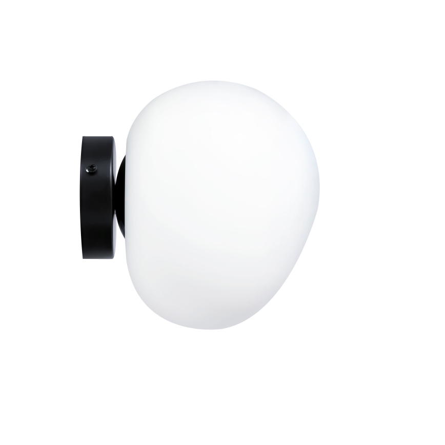 BRILAGI - Wandleuchte PEBBLES 1xE27/40W/230V Ø 20 cm schwarz
