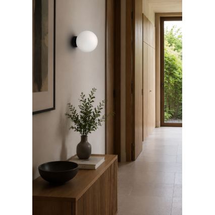 BRILAGI - Wandleuchte POLOS 1xE27/40W/230V Ø 20 cm schwarz