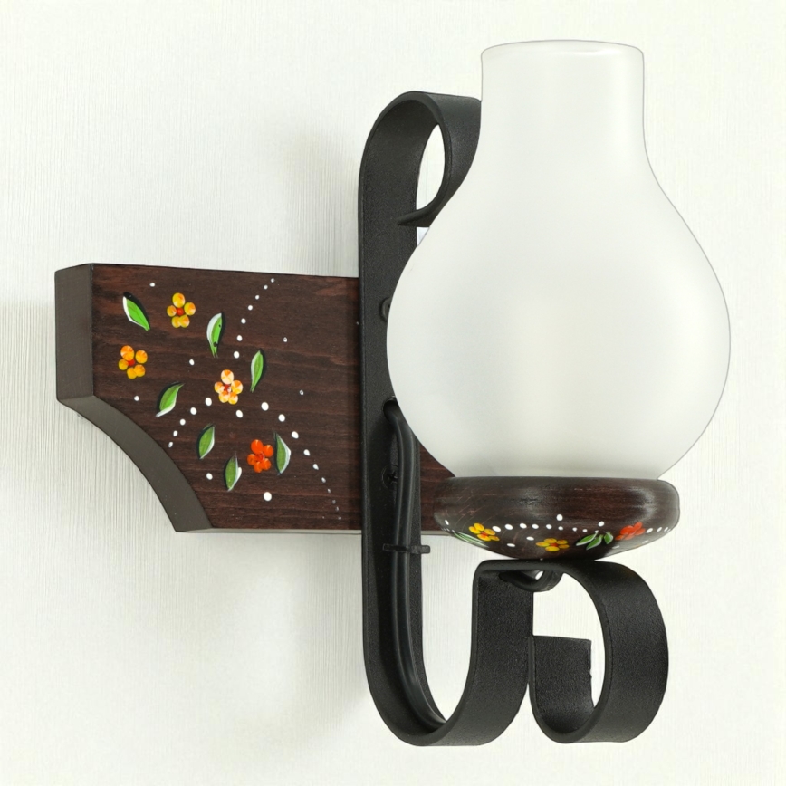 Brilagi - Wandleuchte QUEEN 1xE14/40W/230V Buche/Wenge