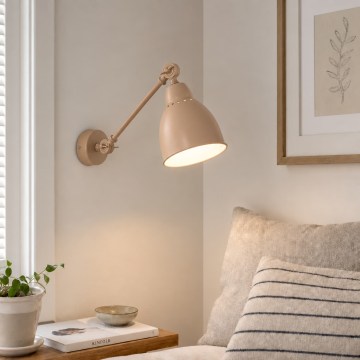 BRILAGI - Wandleuchte QUILL 1xE27/40W/230V 40 cm beige