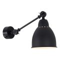 Brilagi - Wandleuchte QUILL 1xE27/40W/230V 40 cm schwarz