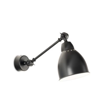 BRILAGI - Wandleuchte QUILL 1xE27/40W/230V 40 cm schwarz
