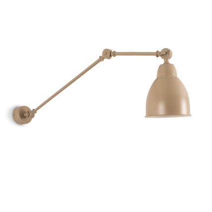 BRILAGI - Wandleuchte QUILL 1xE27/40W/230V 83 cm beige