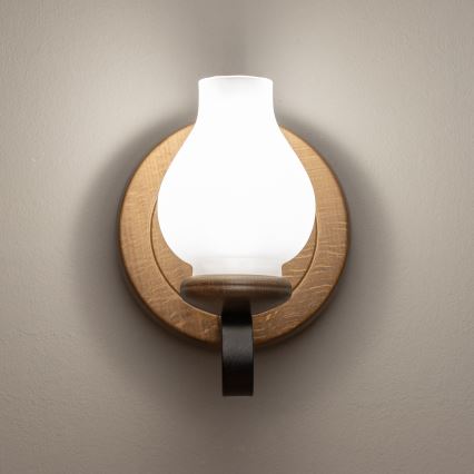 Brilagi - Wandleuchte ROATA APLICA 1xE14/40W/230V Buche/Walnuss