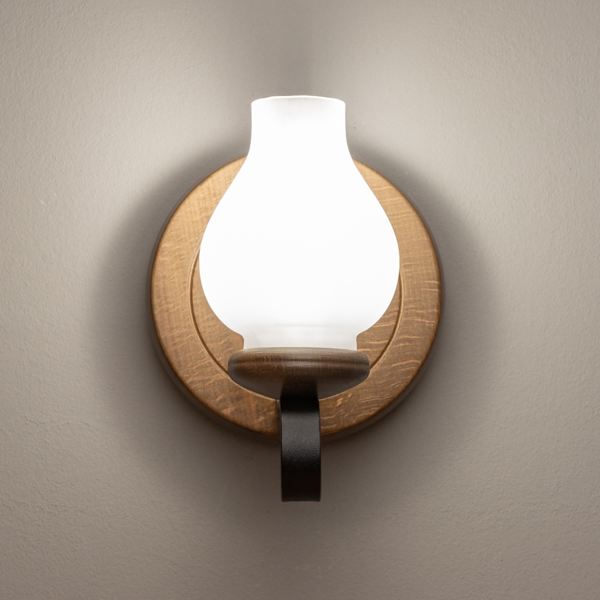 Brilagi - Wandleuchte ROATA APLICA 1xE14/40W/230V Buche/Walnuss