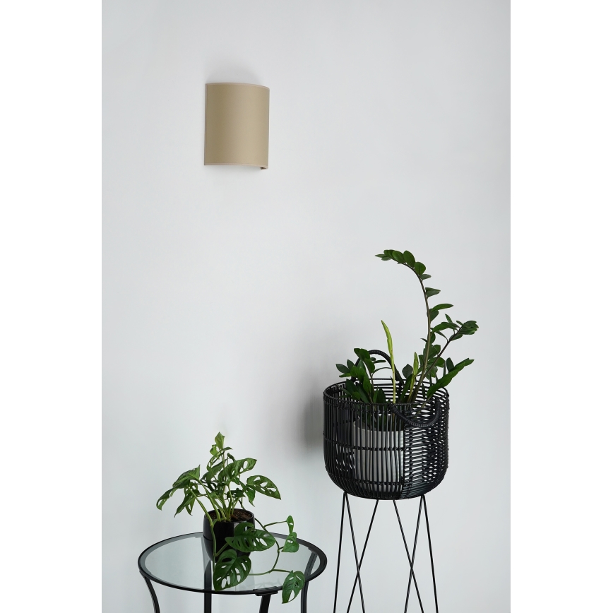 Brilagi - Wandleuchte SEMI 1xE27/15W/230V beige