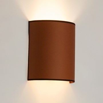 Brilagi - Wandleuchte SEMI 1xE27/15W/230V braun