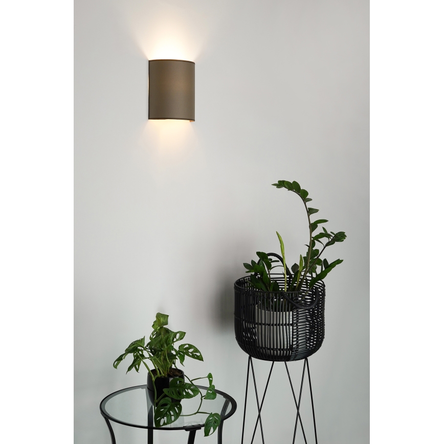 Brilagi - Wandleuchte SEMI 1xE27/15W/230V braun