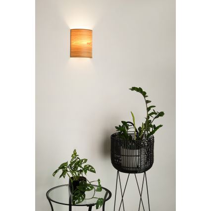 Brilagi - Wandleuchte SEMI 1xE27/15W/230V braun