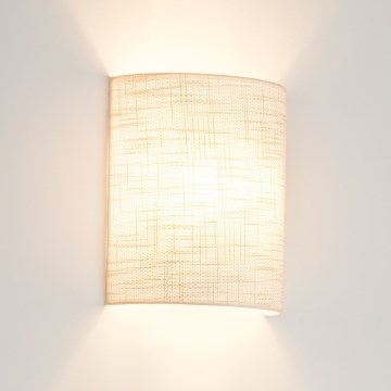 Brilagi - Wandleuchte SEMI 1xE27/15W/230V d 20 cm grau
