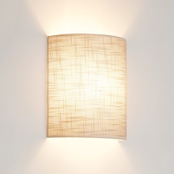 Brilagi - Wandleuchte SEMI 1xE27/15W/230V dunkelgrau