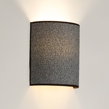 Brilagi - Wandleuchte SEMI 1xE27/15W/230V grau