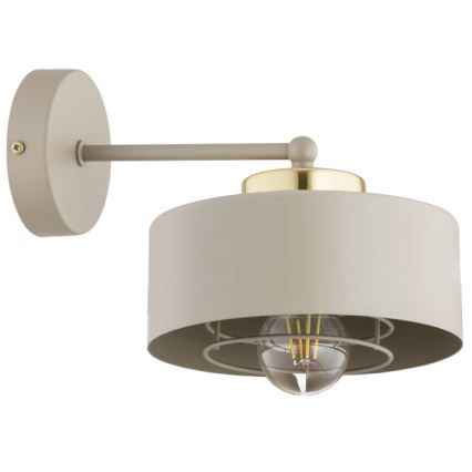 Brilagi - Wandleuchte SPRING 1xE27/60W/230V beige/gold