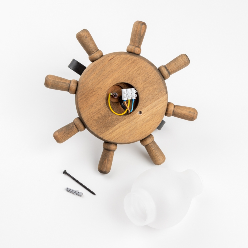 Brilagi - Wandleuchte TIMONA 1xE14/40W/230V Buche