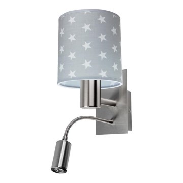 Brilagi - Wandleuchte VENTO 1xE27/60W/230V + LED/2,1W/230V