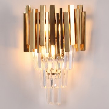 Brilagi - Wandleuchte VERVE 2xE14/40W/230V goldfarben