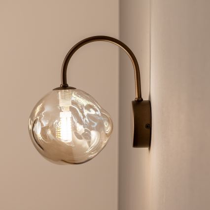 BRILAGI - Wandleuchte VULCANO 1xG9/8W/230V Bronze/rauchbeige
