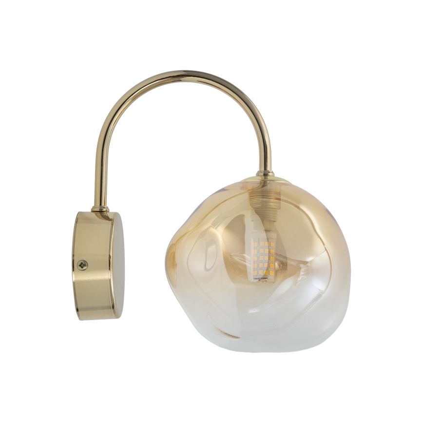 Brilagi - Wandleuchte VULCANO 1xG9/8W/230V gold/rauchbeige