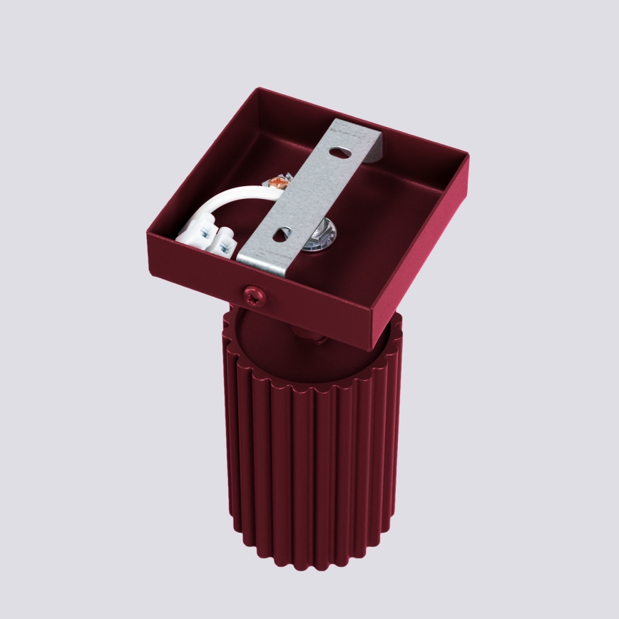 Brilagi - Wandspot CRESTO 1xGU10/10W/230V Burgunderrot