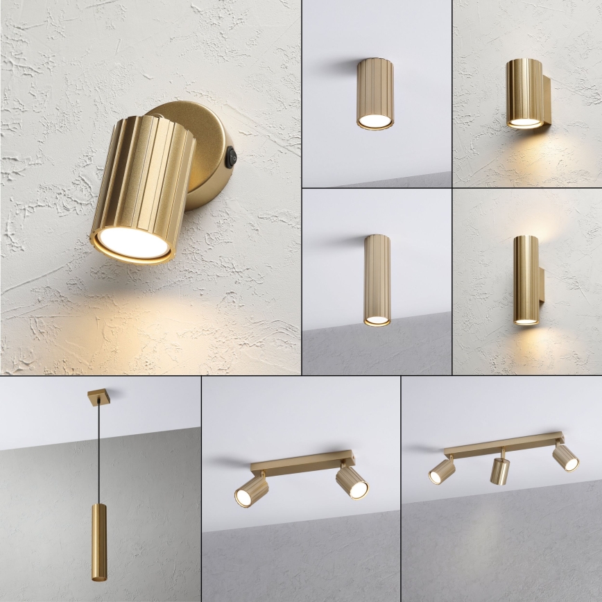 Brilagi - Wandspot CRISPINA 1xGU10/10W/230V, goldfarben